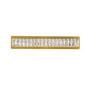 Monroe 1-Light LED Wall Sconce in Gold