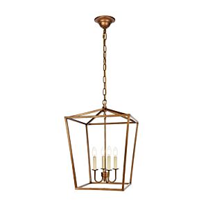Maddox 4-Light Pendant in Vintage Gold