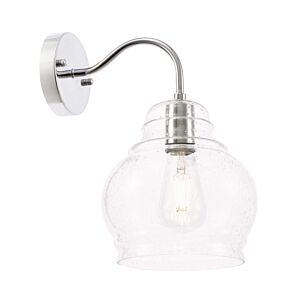 Pierce 1-Light Wall Sconce in Chrome