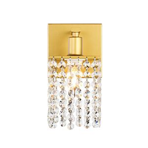 Phineas 1-Light Wall Sconce in Brass