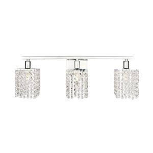 Phineas 3-Light Wall Sconce in Chrome