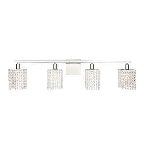 Phineas 4-Light Wall Sconce in Chrome