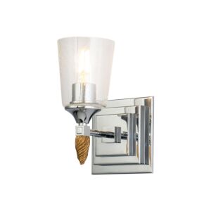 Vetiver 1-Light Wall Sconce in Polished Chrome