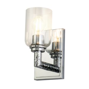 Rampart 1-Light Wall Sconce in Polished Chrome