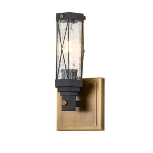 Abbey 1-Light Wall Sconce in Weather Zinc+ ATB