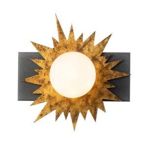 Soleil 1-Light LED Wall Sconce in WZC+Gold