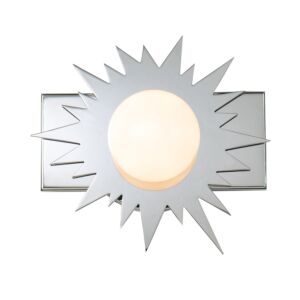 Soleil 1-Light LED Wall Sconce in Polished Chrome