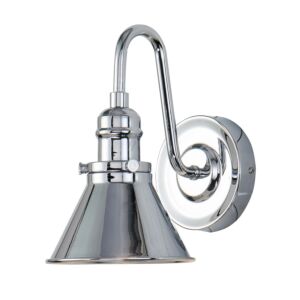 Provence 1-Light Wall Sconce in Polished Chrome