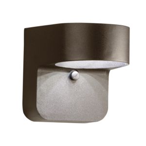 Kichler Outdoor 5.5 Inch LED Small Wall Light in Textured Bronze