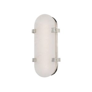Hudson Valley Skylar 14 Inch Wall Sconce in Polished Nickel