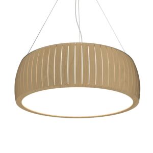 Barrel LED Pendant in Maple