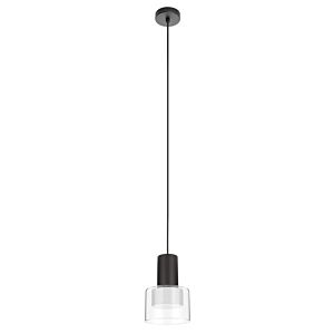 Molineros 1-Light LED Mini Pendant in Black