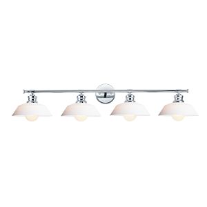 Maxim Willowbrook 4 Light Wall Sconce in Polished Chrome