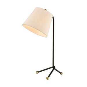Pine Plains 1-Light Table Lamp in Black