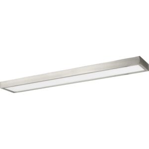 Everlume LED 1-Light LED Linear Bathroom Vanity Light in Brushed Nickel