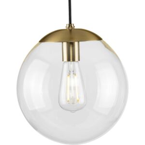 Atwell 1-Light Pendant in Brushed Bronze
