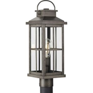 Williamston 1-Light Post Lantern in Antique Pewter