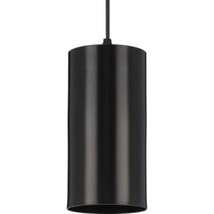 6In Cyl Rnds 1-Light LED Pendant in Antique Bronze