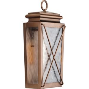 Wakeford 1-Light Wall Lantern in Antique Copper (Painted)