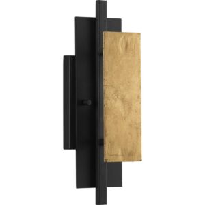 Lowery 1-Light Wall Sconce in Textured Black