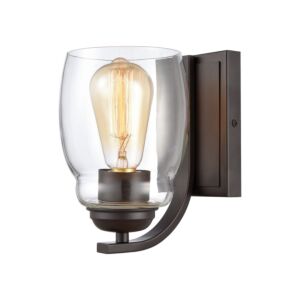 Calistoga 1-Light Wall Sconce in Oil Rubbed Bronze