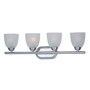 Axis 4-Light Frosted Bathroom Vanity Light