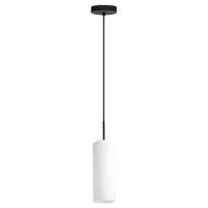 Troy 3 1-Light Pendant in Structured Black