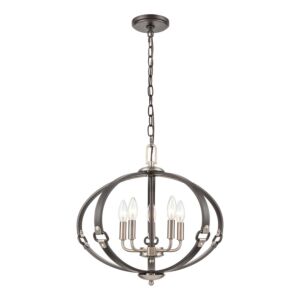 Armstrong Grove 5-Light Chandelier in Espresso