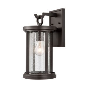 Brison 1-Light Outdoor Wall Sconce in Oil Rubbed Bronze