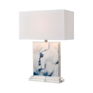 Belhaven 1-Light Table Lamp in Blue