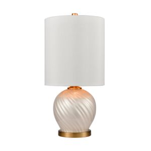 Koray 1-Light Table Lamp in Pearl
