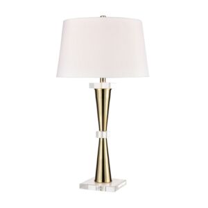 Brandt 1-Light Table Lamp in Gold