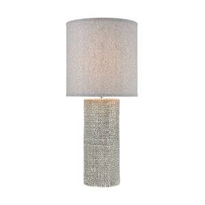 Burra 1-Light Table Lamp in Light Gray