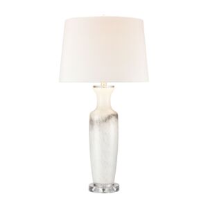 Abilene 1-Light Table Lamp in White