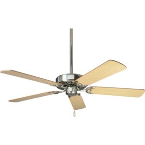 Airpro 52" Hanging Ceiling Fan in Brushed Nickel