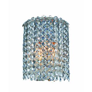 Allegri Milieu Metro 2 Light 9 Inch Wall Sconce in Chrome
