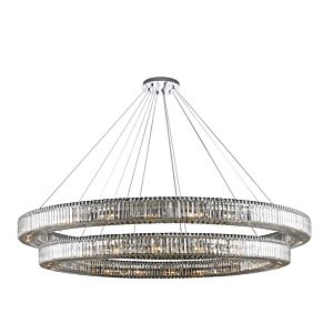  Rondelle 4 Contemporary Chandelier in Polished Chrome