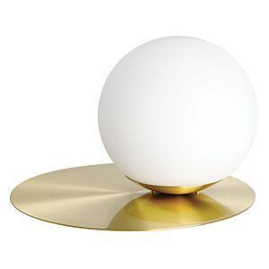 Arenales 1-Light Table Lamp in Brushed Brass