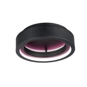 iCorona WiZ 1-Light LED Surface Mount in Black