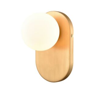 DVI Atwood 1-Light Wall Sconce in Brass