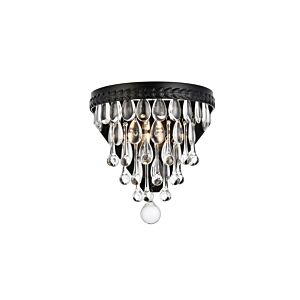 Nordic 1-Light Wall Sconce in Black