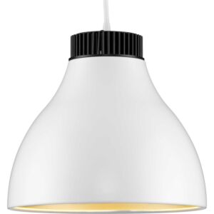 Radian LED 1-Light LED Pendant in Satin White