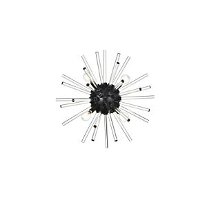 Sienna 4-Light Wall Sconce in Black