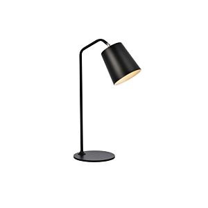 Leroy 1-Light Table Lamp in Black