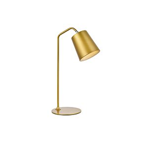 Leroy 1-Light Table Lamp in Brass