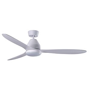 Lucci Air Whitehaven 1-Light 56" Hanging Ceiling Fan in White