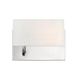 Midtown 1-Light Wall Sconce in Polished Nickel