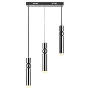CWI Lighting Chime LED Island with Pool Table Chandelier with Polished Nickel Finish