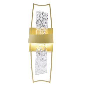 CWI Lighting Guadiana Guadiana 5-in LED Satin Gold Wall Sconce
