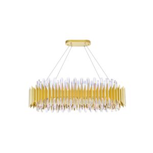 CWI Lighting Cityscape 20 Light Chandelier with Satin Gold finish